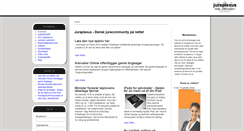 Desktop Screenshot of juraplexus.dk